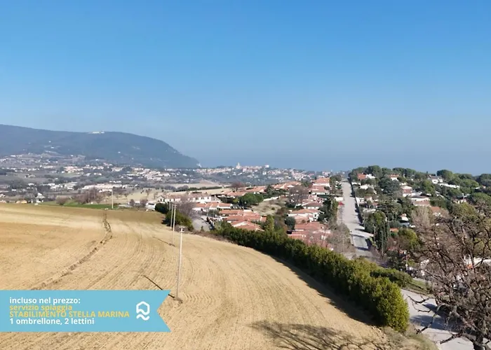 Viva4 - Numana, Nuovo Trilocale In Con Piscina Apartment *