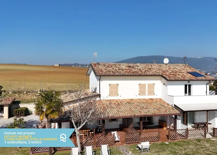 Viva4 - Numana, Nuovo Trilocale In Con Piscina * Numana